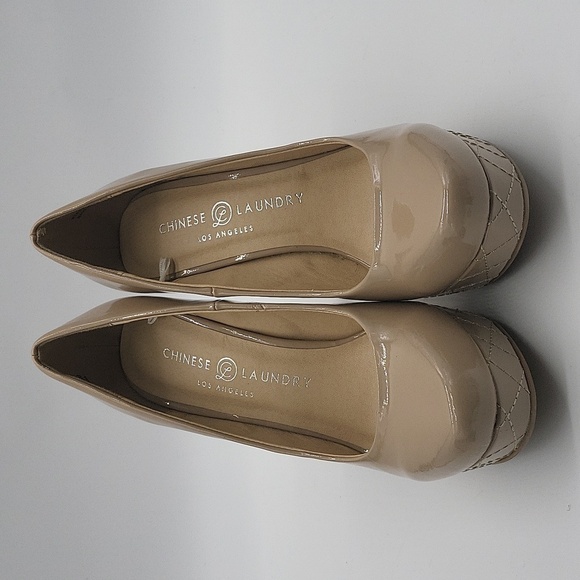 798- Chinese Laundry Platforms Heels Size 8 M - Picture 3 of 9